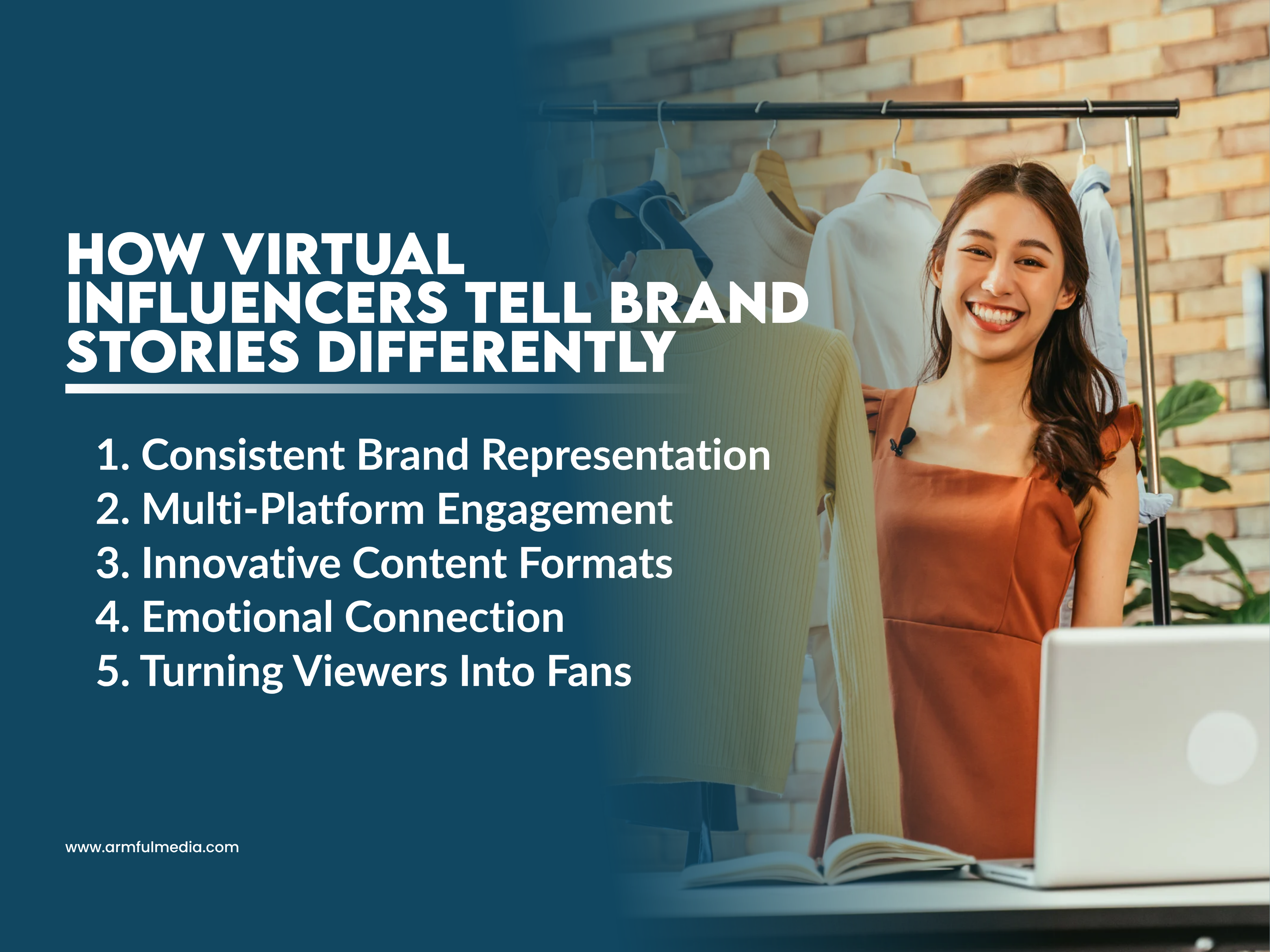 How Virtual Influencers Tell Brand Stories Differently