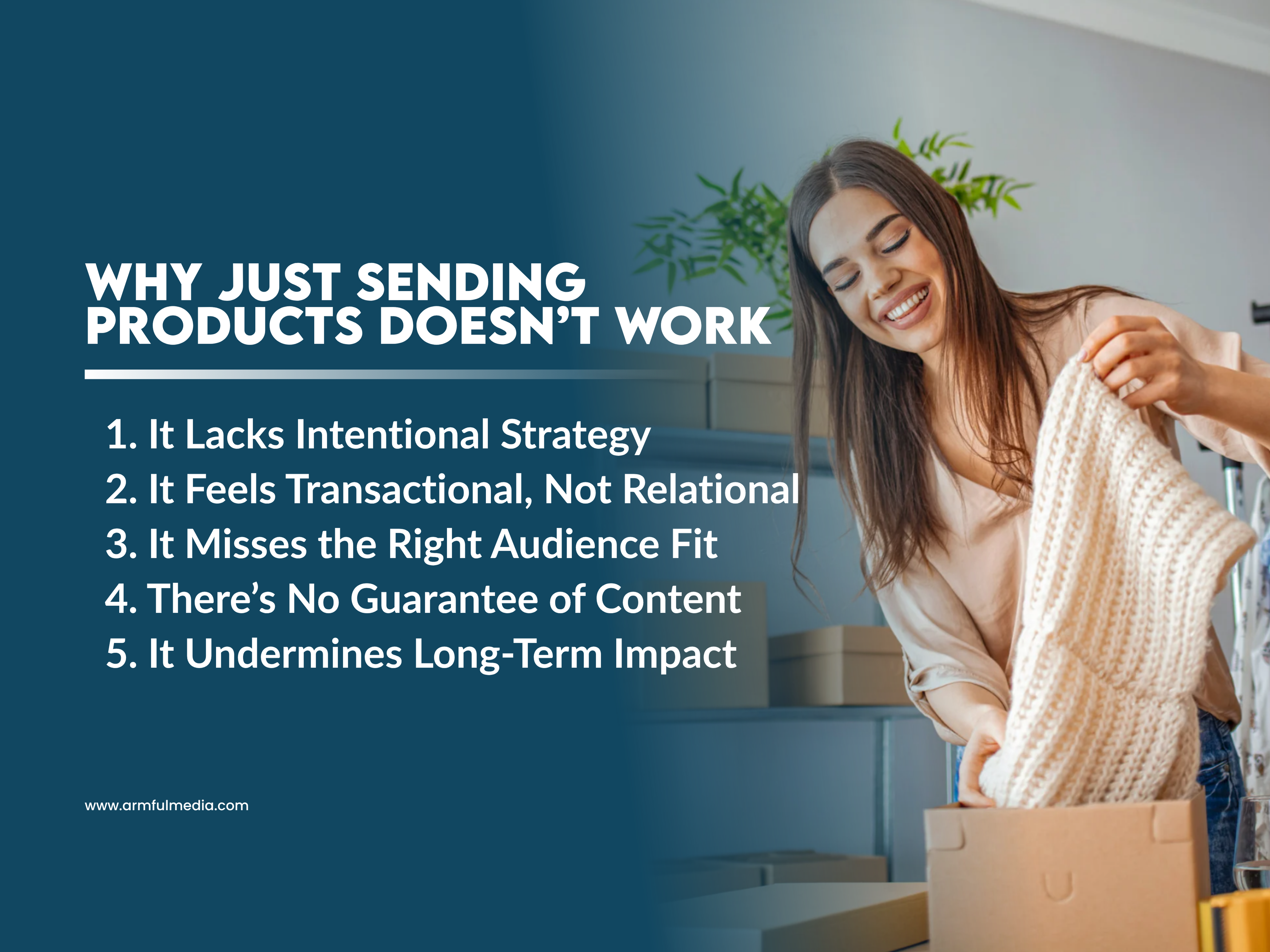 Why Just Sending Products Doesn’t Work