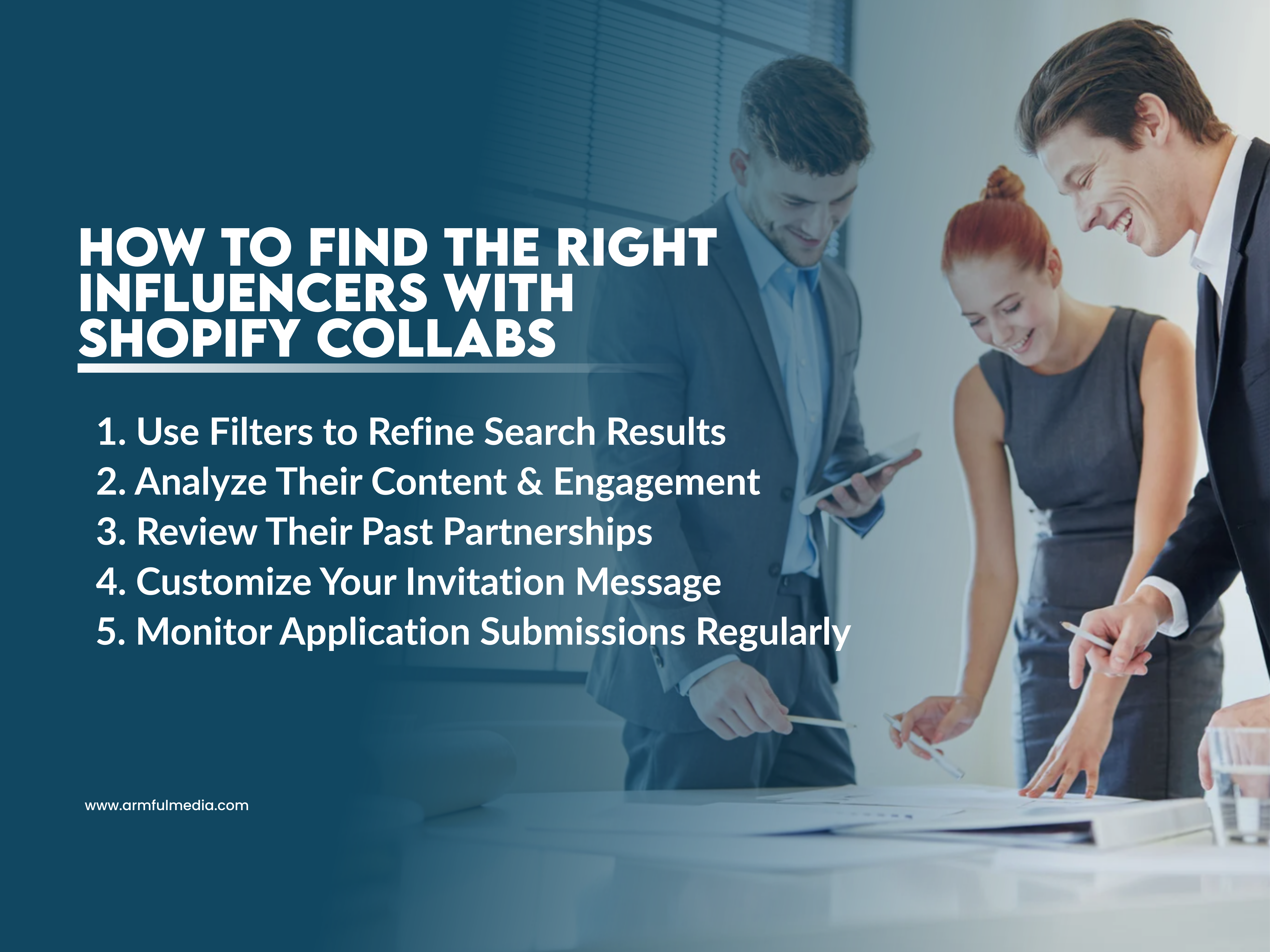 How to Find the Right Influencers with Shopify Collabs
