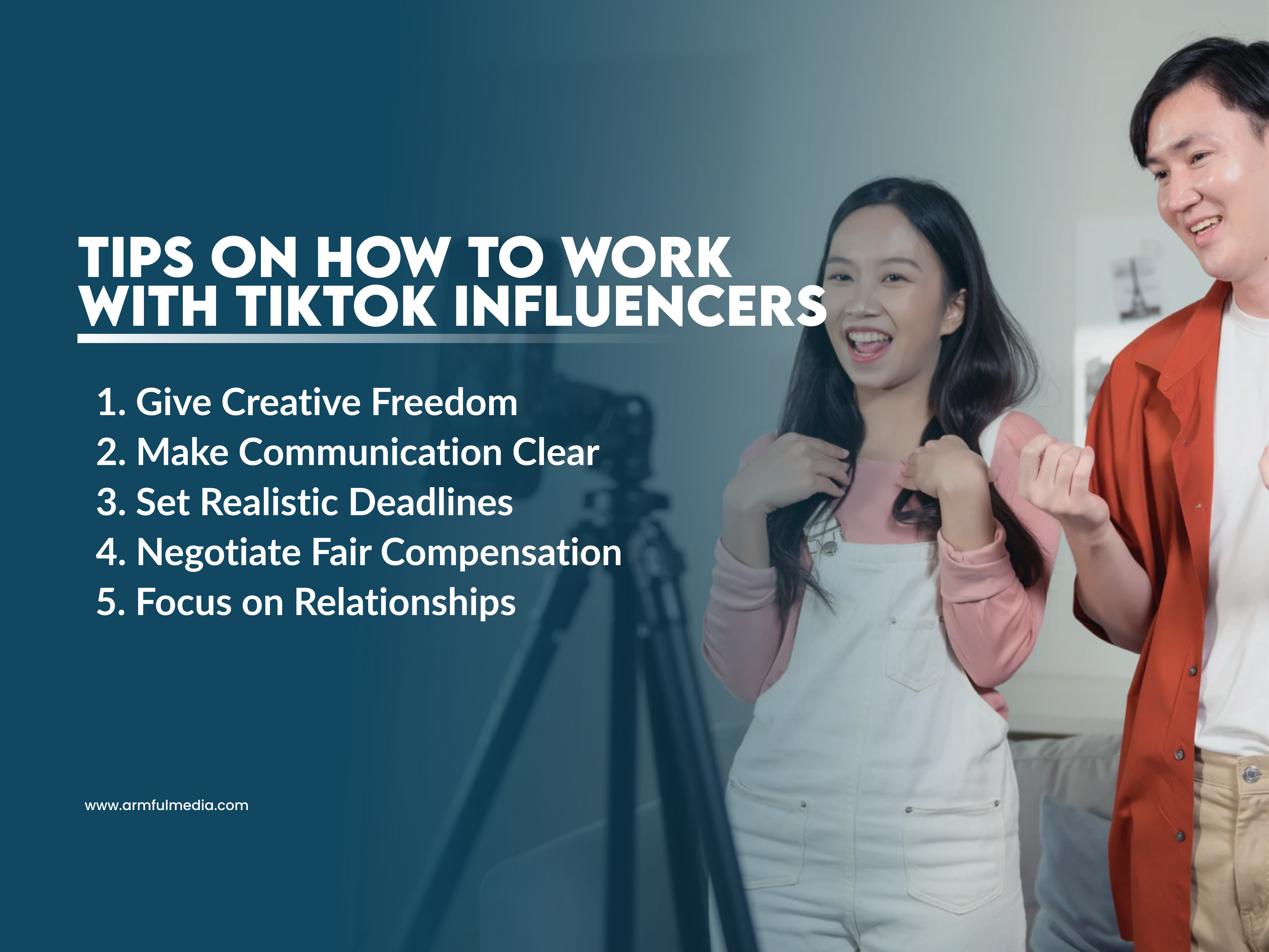 Tips on How to Work With TikTok Influencers