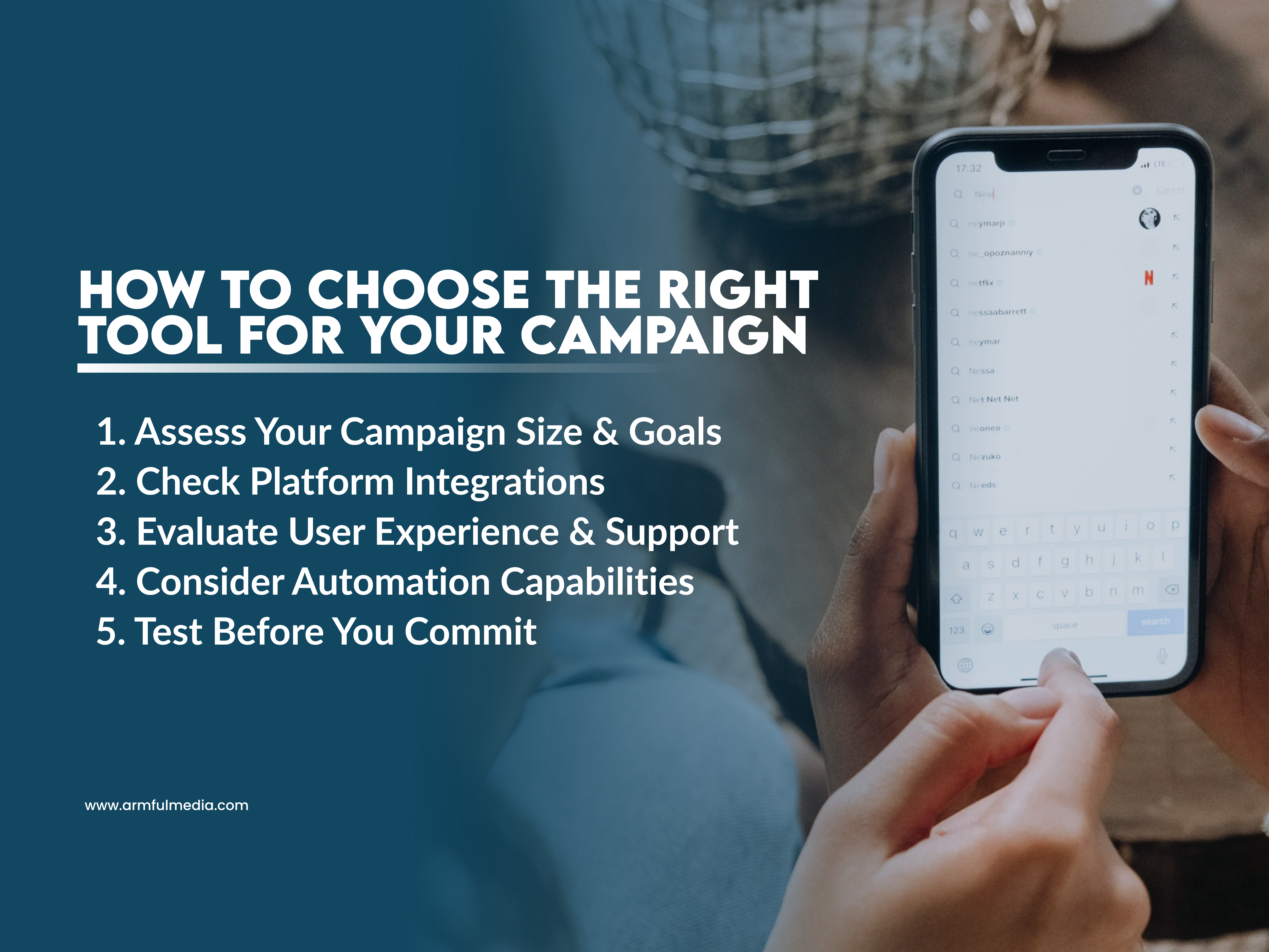 How to Choose the Right Tool for Your Campaign