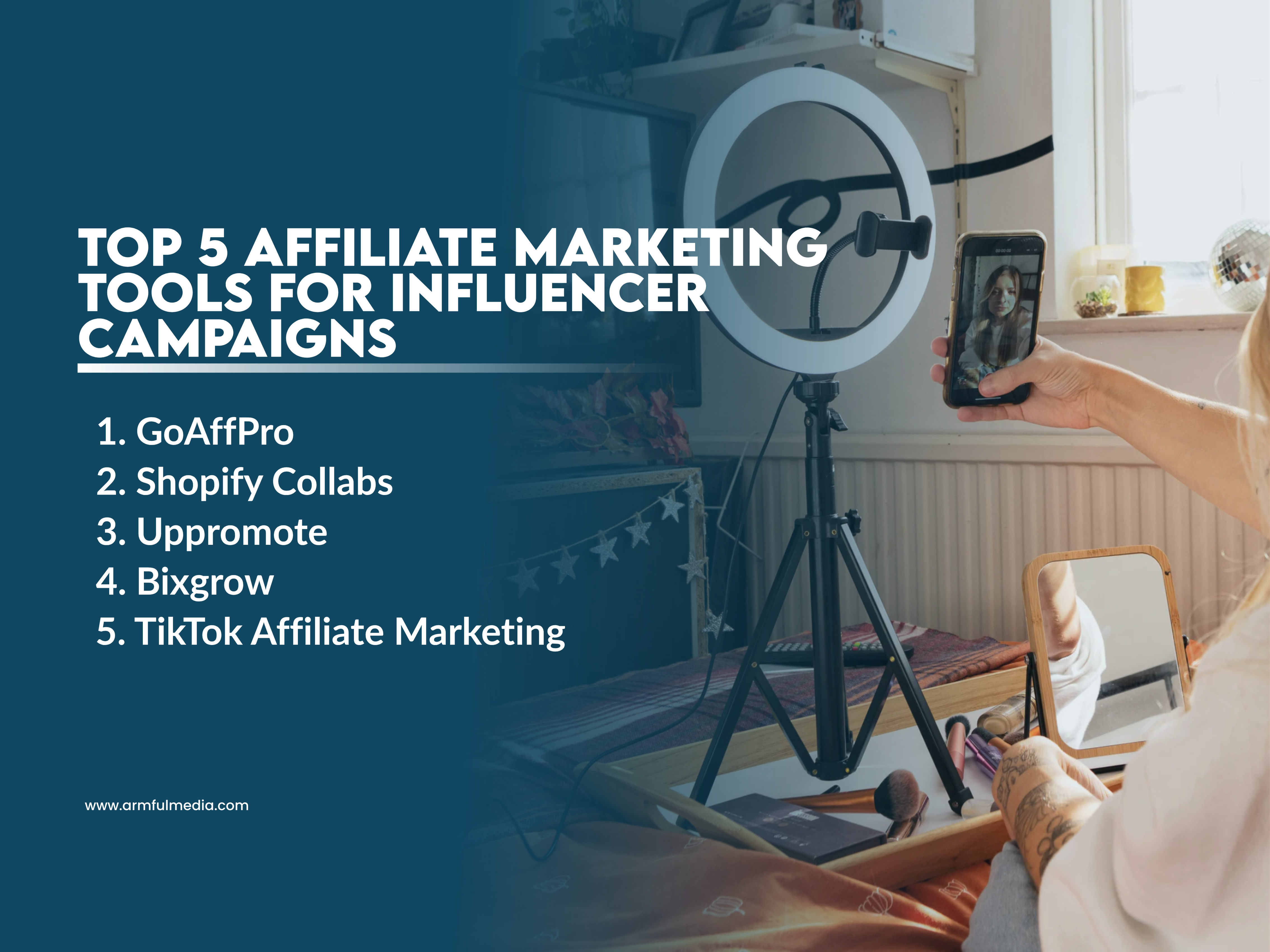 Top 5 Affiliate Marketing Tools for Influencer Campaigns