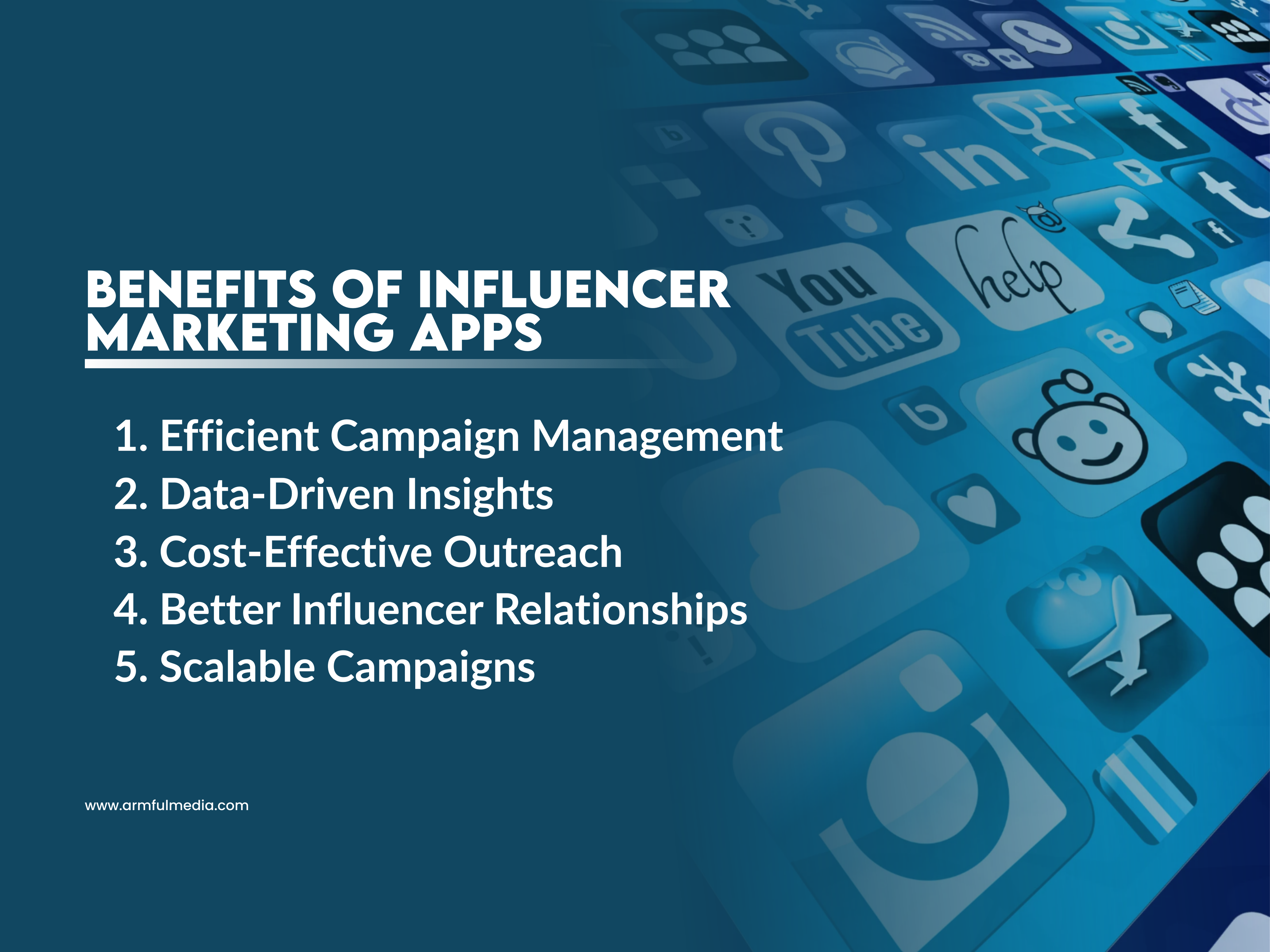 Benefits of Influencer Marketing Apps